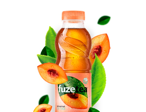 Fuze tea - Черный чай, персик (без сахара)